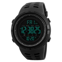 

SKMEI 1251 hot selling watches 5 atm waterproof sport digital watch dual time watches men
