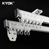 KYOK A Good Choice Curved Hospital Curtain Track Heavy Duty Curtain Track Flexible Ceiling Mounted Curtain Track System M913