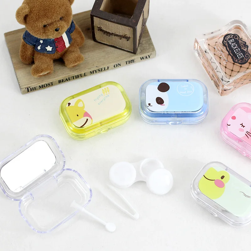 New Products Beauty Mini Cute Pocket Plastic Custom Contact Lens Storage Case Box With Mirror, Pink.blue, yellow, white
New Products Beauty Mini Cute Pocket Plastic Custom Contact Lens Storage Case Box With Mirror, Pink.blue, yellow, white