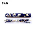 Good quality colorful plastic tube reading glasses with case