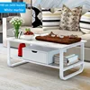 Best selling living room low height wooden coffee table