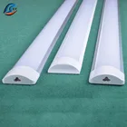 IP44 indoor ceiling surface linear high bay led office batten tube light 72w 8feet