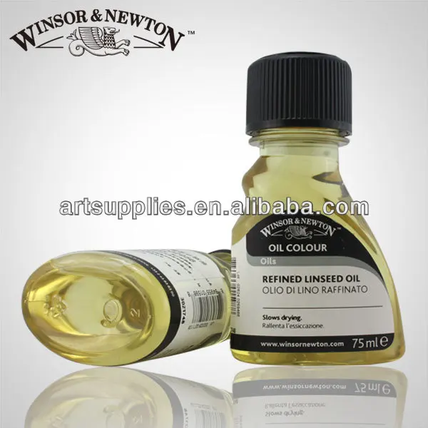 winsor & newton refined linseed oil,oil painting mediums