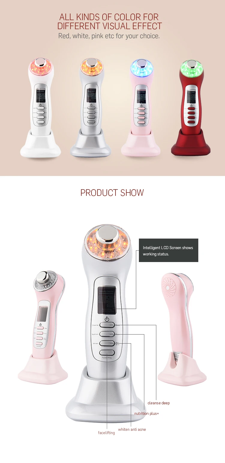 portable shockwave therapy ultrasonic machine facial weight lifting device