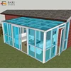 Flat roof aluminum garden house uva cost to add sunroom addition