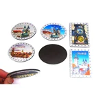 Aluminum Foil Fridge Magnet Custom Logo For Souvenir