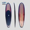 Epoxy fiberglass best price wooden veneer surfboard /stand up paddle board