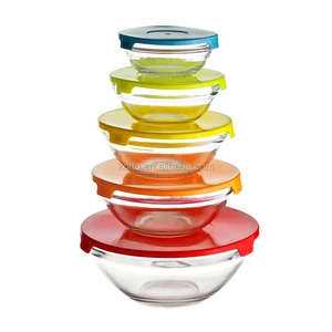 bowl set glass