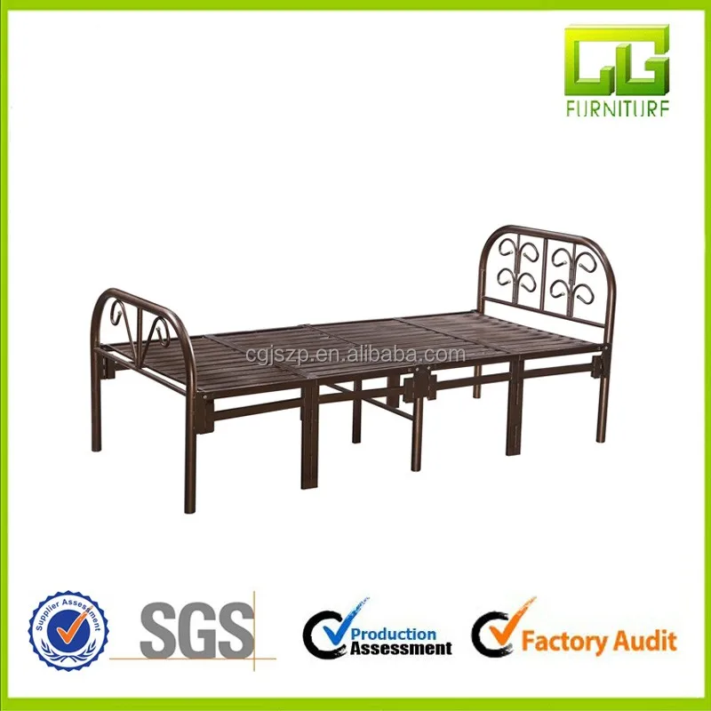 Cheap metal single bed replacement parts