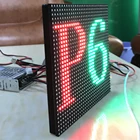 P6 outdoor led display panel full color screen board waterproof led display module smd3535 192*192mm 32*32 dots