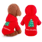 Wholesale warm dog clothes Christmas pet sweater coats