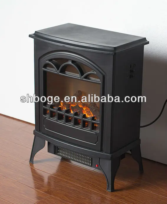 220V - 240V / 110 - 120V good flame effect free standing glass fireplace
