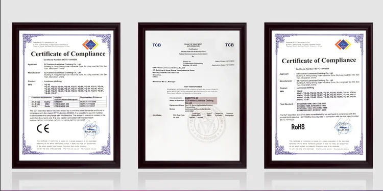 Sound activated custom make luminous programmable led t shirt