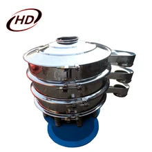 China rotary vibrating sieve shaker separator/Soya flour shaking screen