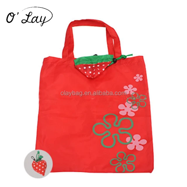 foldable strawberry bag-source quality foldable