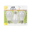 Globe Lighting 3w 5w 7w 9w 12w 12V 24V 220V 230V Plastic Aluminum A60 A19 LED Bulb E27 5W Price , LED-A60