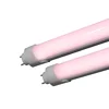 Factory directly sale Pink T8 led tube 600mm 1200mm 10w 18w meat led tube for fruit shop