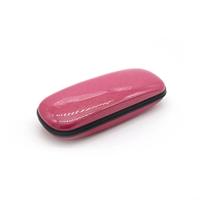 Iron hard shell glasses case soft environmental protection leather glasses case, Purple
Iron hard shell glasses case soft environmental protection leather glasses case, Purple