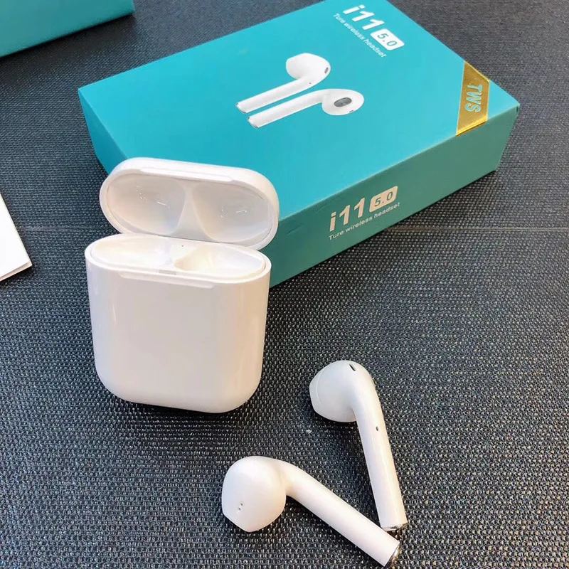 i11 TWS Wireless Earphone V5.0 headphone Touch Control Stereo earbuds for Huawei i7s i11 i9s tws
i11 TWS Wireless Earphone V5.0 headphone Touch Control Stereo earbuds for Huawei i7s i11 i9s tws