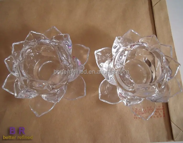 Lotus Flower Tealight Candle Holders for Wedding Table Centerpieces