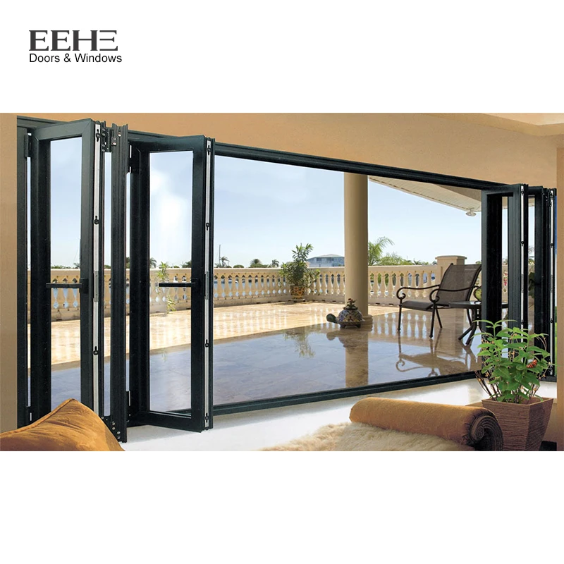 Modern white aluminum bi-folding door design of discount price organ glass folding door
Modern white aluminum bi-folding door design of discount price organ glass folding door