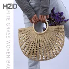 Wholesale crochet raffia clutch straw tote rattan woven bag women handmade handbag