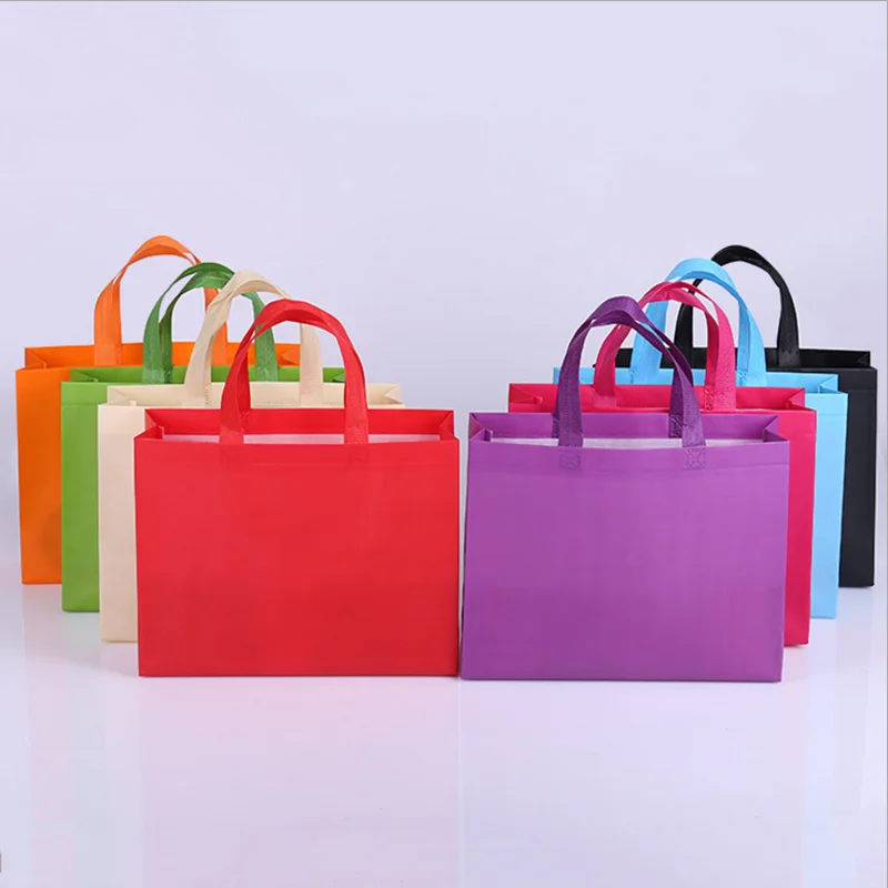 non woven bag/shopping handle non-woven cloth bag for garment