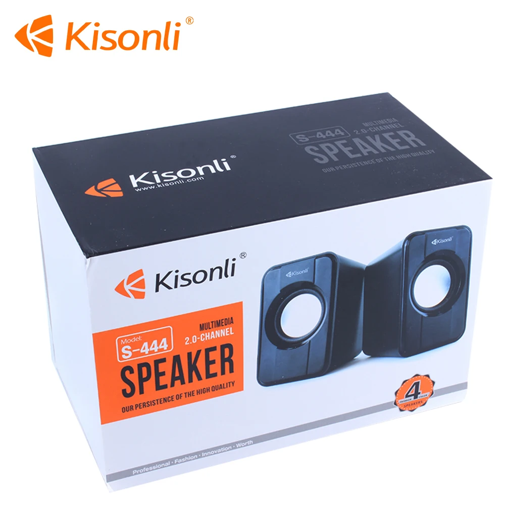 Two-way Computer/Laptop/Desktop Portable Mini Wired USB 2.0 Sound Speaker with 3.5mm Interface - ANKUX.COM