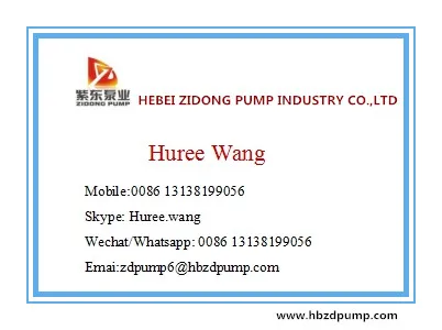 6 inch Heavy Duty Centrifugal Mineral Processing Mining Slurry Pump