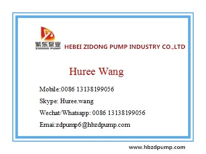 Single suction vertical centrifugal slurry pumps submersible pump