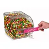 Commercial Hot Clear Plastic Storage Box Divided,Plexi Glass Chocolate Candy Dispenser