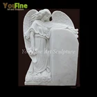 Marble Tombstone Marble Tombstone White Marble Weeping Angel Tombstone