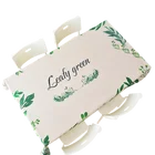 Fashion waterproof polyester printed table cloth