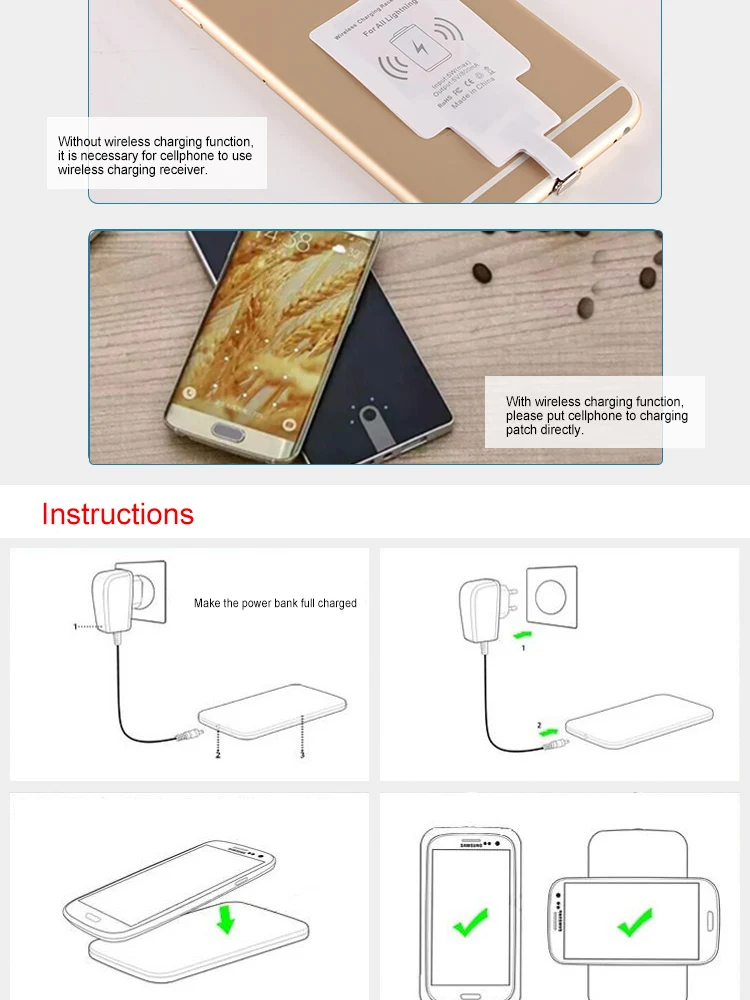 New Hot 20000 mAh Power Bank QI Universal Portable Smart Pad Wireless Charger Charging Pad with USB port - ANKUX.COM