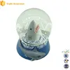 customized Resin Glass Sea Animal Snow Globe marine water ball souvenir