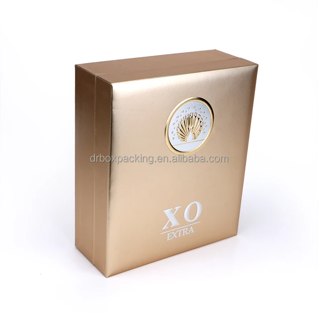 customized lamination luxury wine gift box wine bottle box