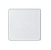 ZigBee In-wall Touch Switch two gang EU type