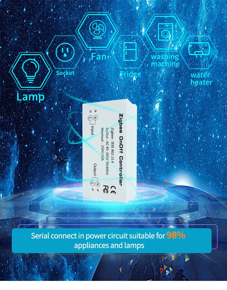 Surge Protection ZigBee Smart Control Switch Factory Wholesale Switches Controller For Google Home - ANKUX.COM
