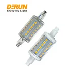 LED R7s Replacing Halogen Bulb 500W 78mm LED lamp J78 5W Energy saving LED lighting plug in street light , LED-R7S