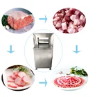 Professional electric frozen meat slicer