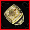 shiny 18k gold plated ring champions ring sports team jewelry player name