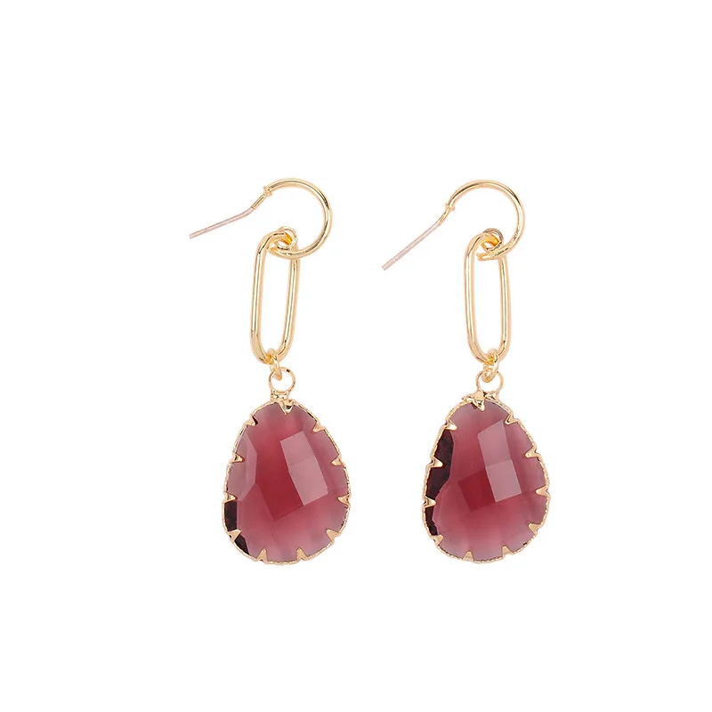 Fashion Statement Geometric Clear Crystal Glass Rhinestone Drop Dangle Earrings For Women Jewelry, As picture shows
Fashion Statement Geometric Clear Crystal Glass Rhinestone Drop Dangle Earrings For Women Jewelry, As picture shows