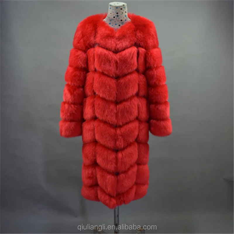 2021 new high quality cheap faux fox fur vest fake fur coat for