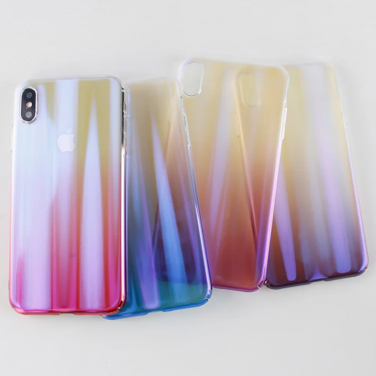 360 Full Slim Hard PC Spiral Aurora Fashion Colorful Phone Case For iPhone XS XR Max Plastic Back Cover
360 Full Slim Hard PC Spiral Aurora Fashion Colorful Phone Case For iPhone XS XR Max Plastic Back Cover
