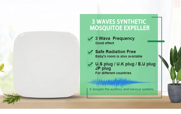 Ultrasonic Upgraded Pest Control Battery Powered Ultrasonic Mouse Pest Repellent