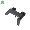 Foshan building material factory new design in-wall black shower and bath faucet in shower diverter