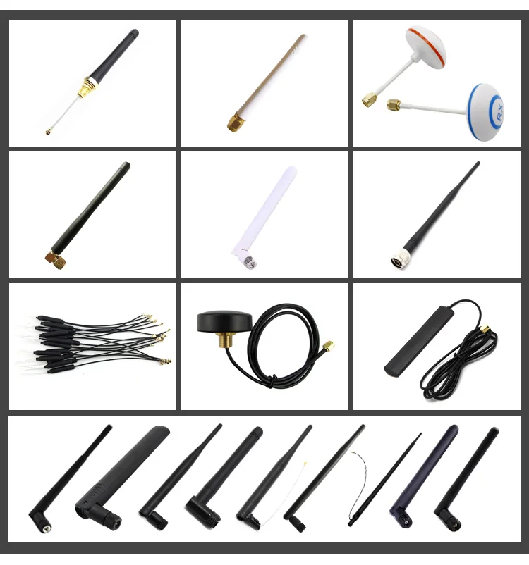 28MM Small WIFI Bluetooth Antenna For ZigBee Module , 2dBi Mini Rubber Antenna 2.4GHz 2.4G - ANKUX.COM