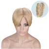 Hot sale synthetic hair piece toupee for women toupee human hair