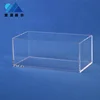 Manufacturer custom rectangular Transparent acrylic box display cosmetic cases for makeup storage