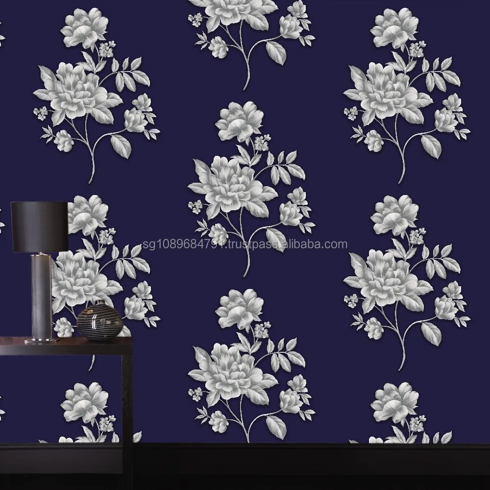 hot selling home decoration flocking wallpaper 12 hot selling home decoration flocking wallpaper